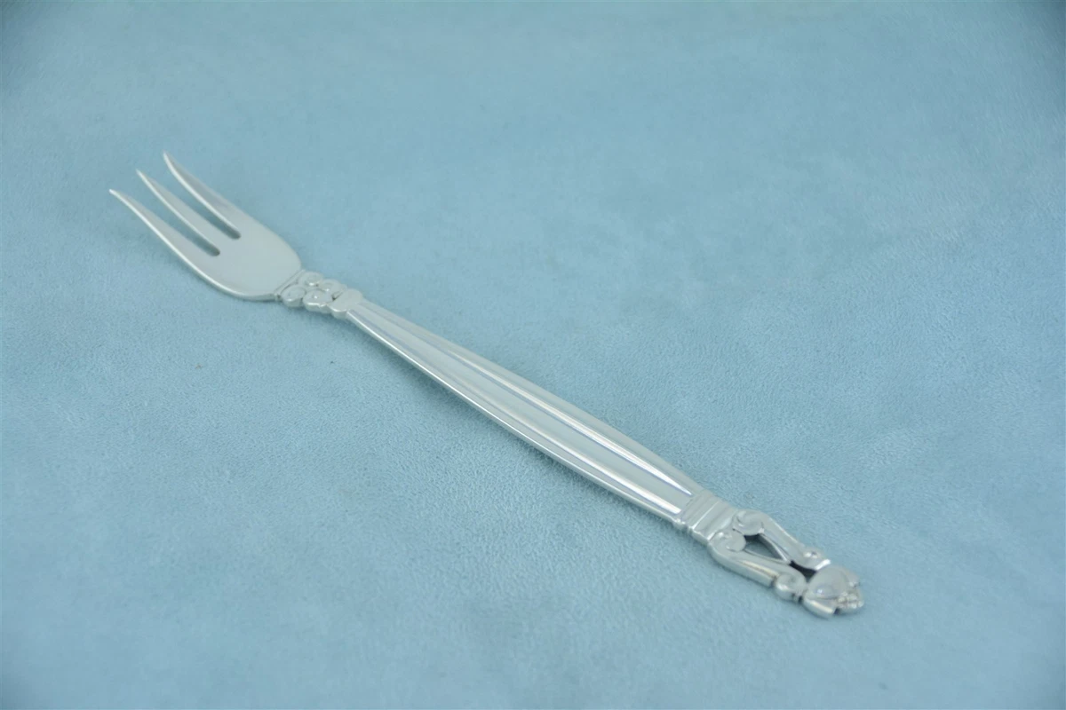 Georg Jensen Antique US Sterling Silver Acorn Fork for sale | eBay