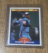 1989 Score Baseball Randy Johnson #645 Rookie Montreal Expos