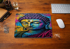 Custom Printed Mouse Pad Non-Slip Rubber Base Waterproof Fabric Gaming