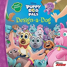 Puppy Dog Pals Design-A-Dog Paperback Disney Book Group
