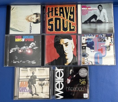 Paul Weller CD Studio Album Bundle x 8 - Job Lot Nr Mint Discs.