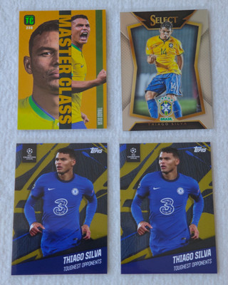 Thiago Silva Brasilien Panini Select Panini TC Masterclass Chelsea London Topps