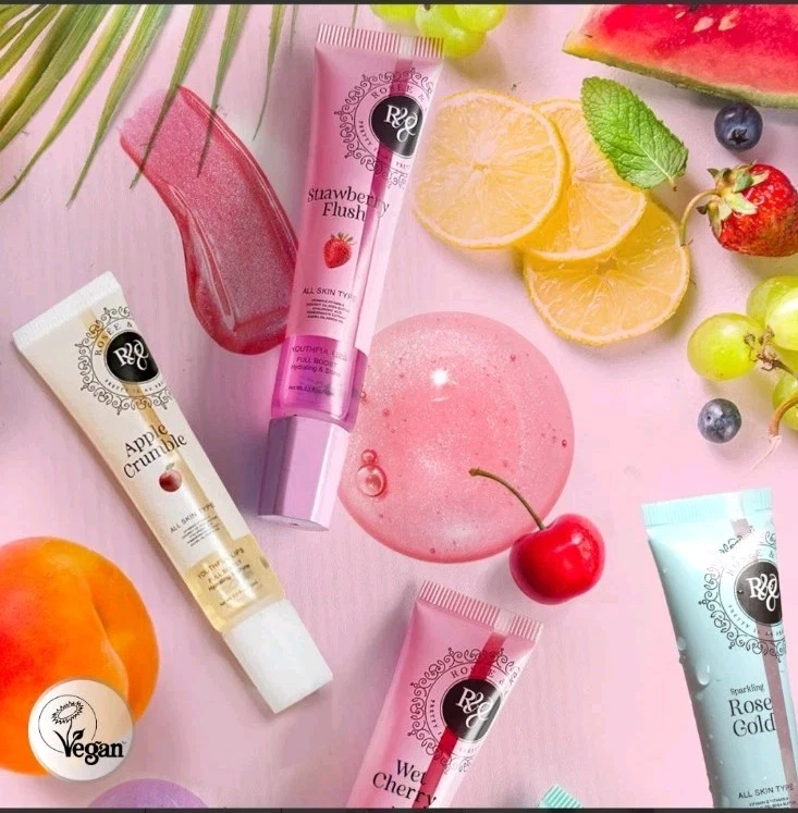 Rosee Lip Gloss Vegan, Professional Make up, Non-Sticky - Clear Plumping - Image 4 of 4