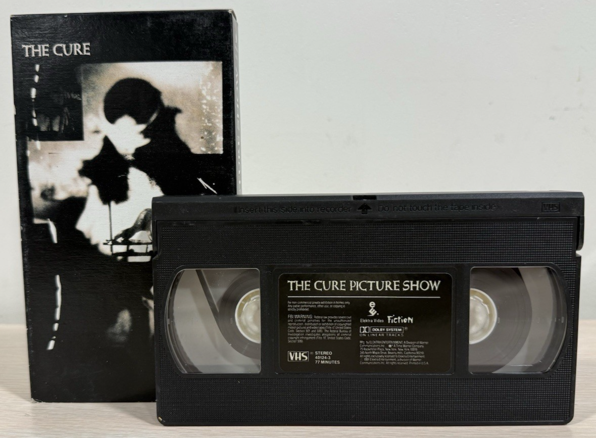 The Cure LOT OF 3 VHS In Orange, Staring at the sea, Picture Show