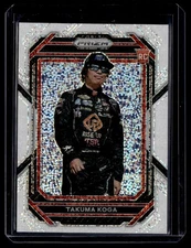 2023 Panini Prizm White Sparkle Rookie Takuma Koga #63