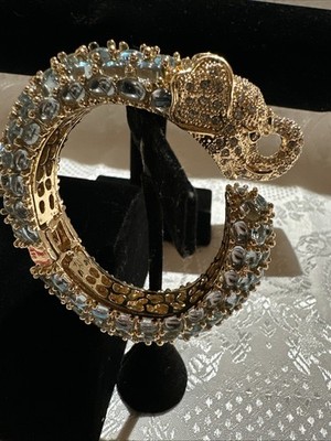 Elephant Bluestone Bangle 