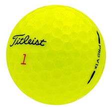 36 TRULY Mint 5A YELLOW Titleist Pro V1X 2025/2026 Latest Edition Golf Balls