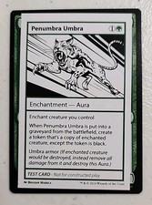 Penumbra Umbra Mystery Booster 2 Playtest Cards Regular MTG