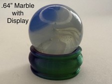 Glass Marble With Display Included lot 7897