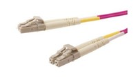 Kabel śWiatłOwodowy, śRednica: 900μM, OM4 Wielomodowy, Fioletowy, LC / LC RS COM