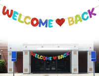 Welcome Back Girlande Herzlich Willkommen ZurüCk,Willkommen Zuhause,Welcome Back