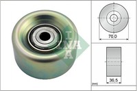 Umlenk-/FüHrungsrolle Keilrippenriemen Schaeffler INA 532 0780 10 FüR Juke J10 1