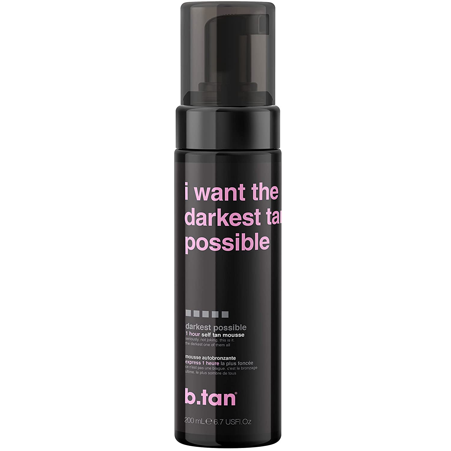 B.Tan Ultra Dark Self Tanner Mousse | I Want the Darkest Tan Possible - Fast, 1