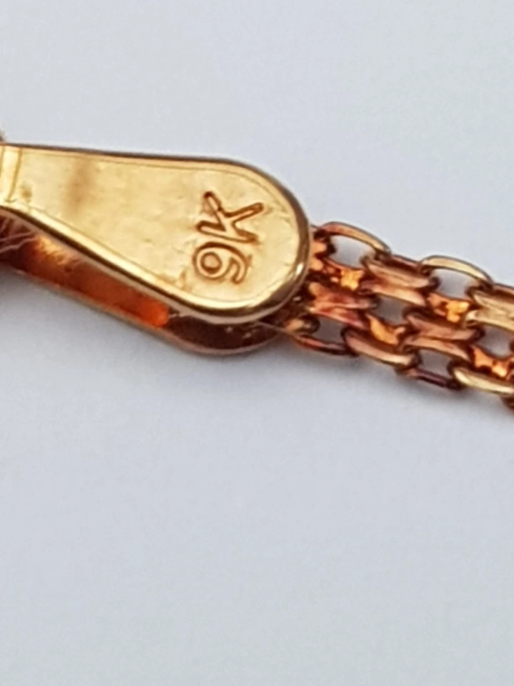 9ct rose gold chain 2.65g 17inch length approx - Image 4 of 4