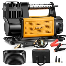 AstroAI T6 Offroad Air Compressor, 12 V Portable Air Pump with 7.06 CFM, AirC...