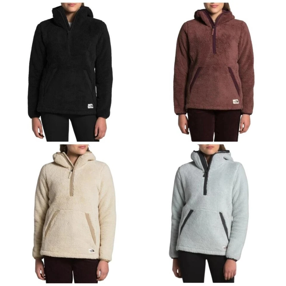 Chaqueta para mujer The North Face CAMPSHIRE pulóver con capucha 1/2 cremallera chaqueta polar