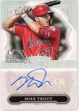 Mike Trout 2020 Topps Five Star Five Tool Phenom Autograph Card #FTP-MT 13/25