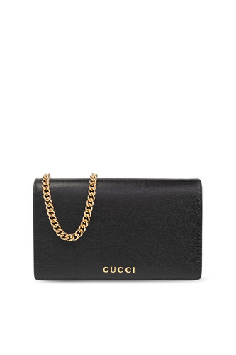 GUCCI Black Chain Wallet Bag New & Authentic