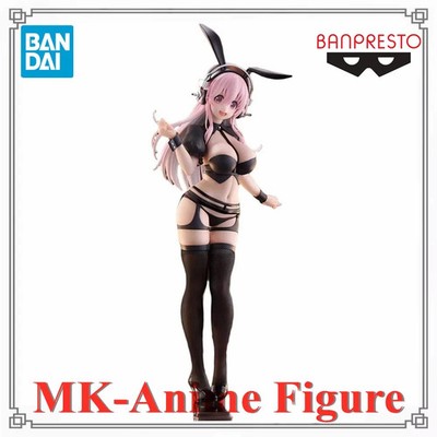 Super Sonico BiCute Bunnies Figure Furyu Anime PVC Statue Ribbon Bunny