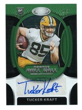 2023 CERTIFIED TUCKER KRAFT GREEN ROOKIE ROLL CALL AUTOGRAPH /3 #RRCS-11