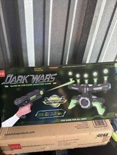 Dark Wars Shooting Game Glow in the Dark Floating Target Blaster Toy Pistol Set