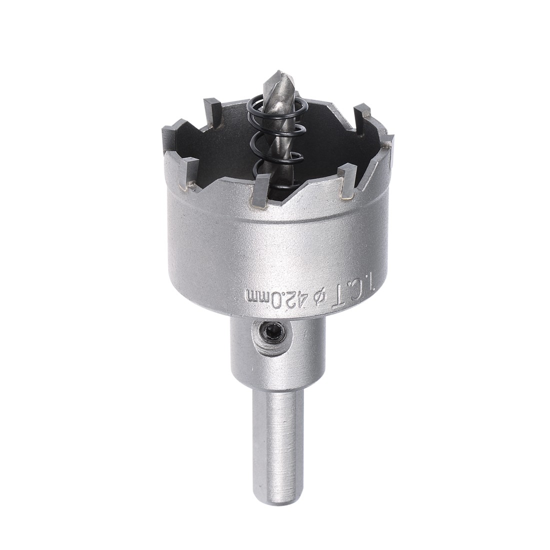 Carbide Hole Saw Cutter Drill Bit Stainless Steel 42mm