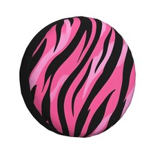Pink Print Spare Tire Cover Dust-proof Wheel Tire Cover Fit Jeep Rv Suv And...