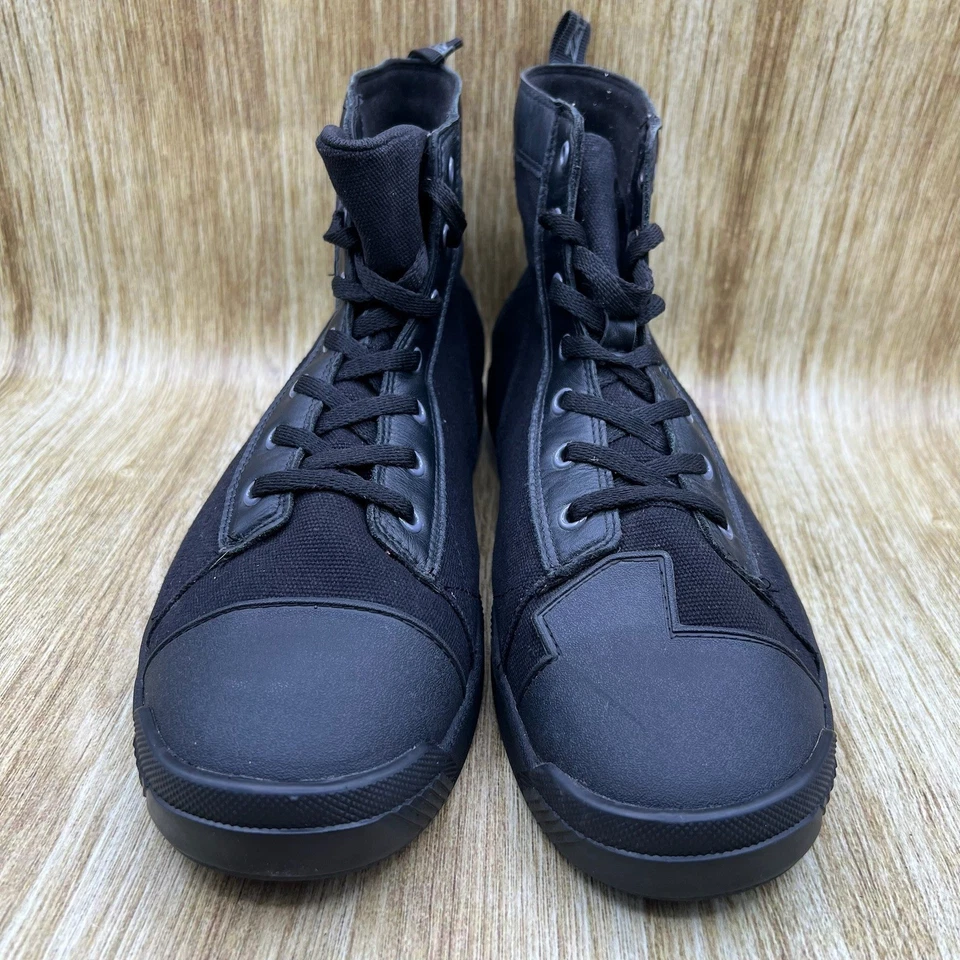 Botas Z1R Haggard Para Hombre Talla 11.5 M Negras Montar Calle Zapatos Motocicleta Foto 2 de 4