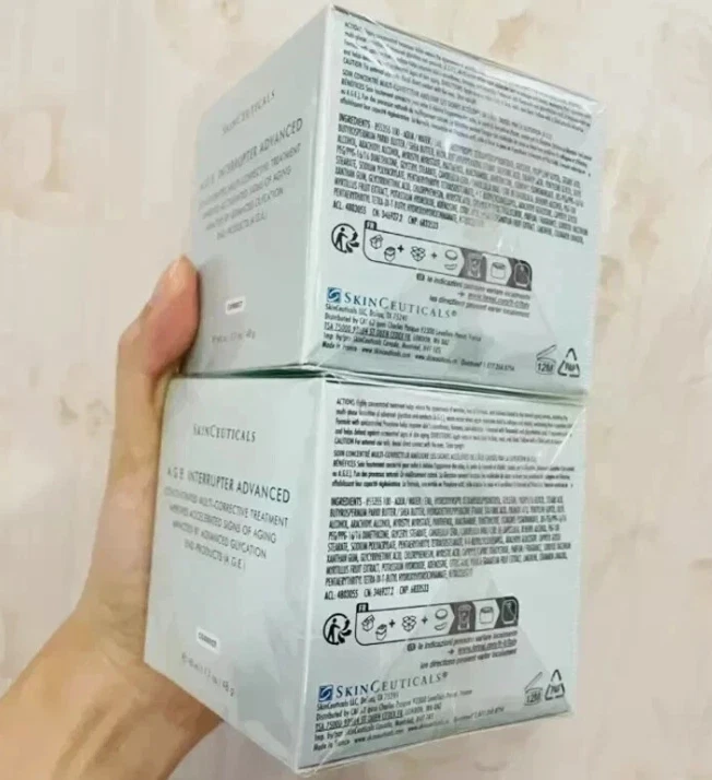 2 件装 Skinceuticals Age Interrupter 高级面霜 48 毫升 (1.7 盎司) | 密封 — 第 2/4 张图片