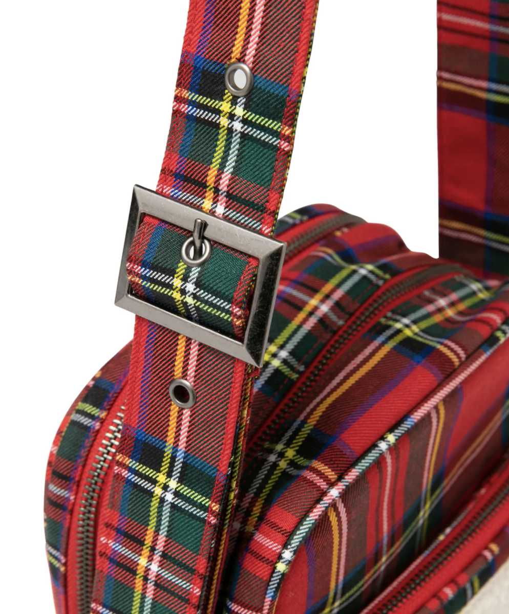 Cactus Plant Flea Market CHECK ADVENTURE BAG CPFM Red Plaid Yin  