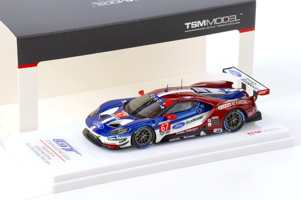 1:43 TSM 2018 Ford GT #67 GTLM Daytona 24h Class Winner Briscoe/ Dixon/ Westbroo