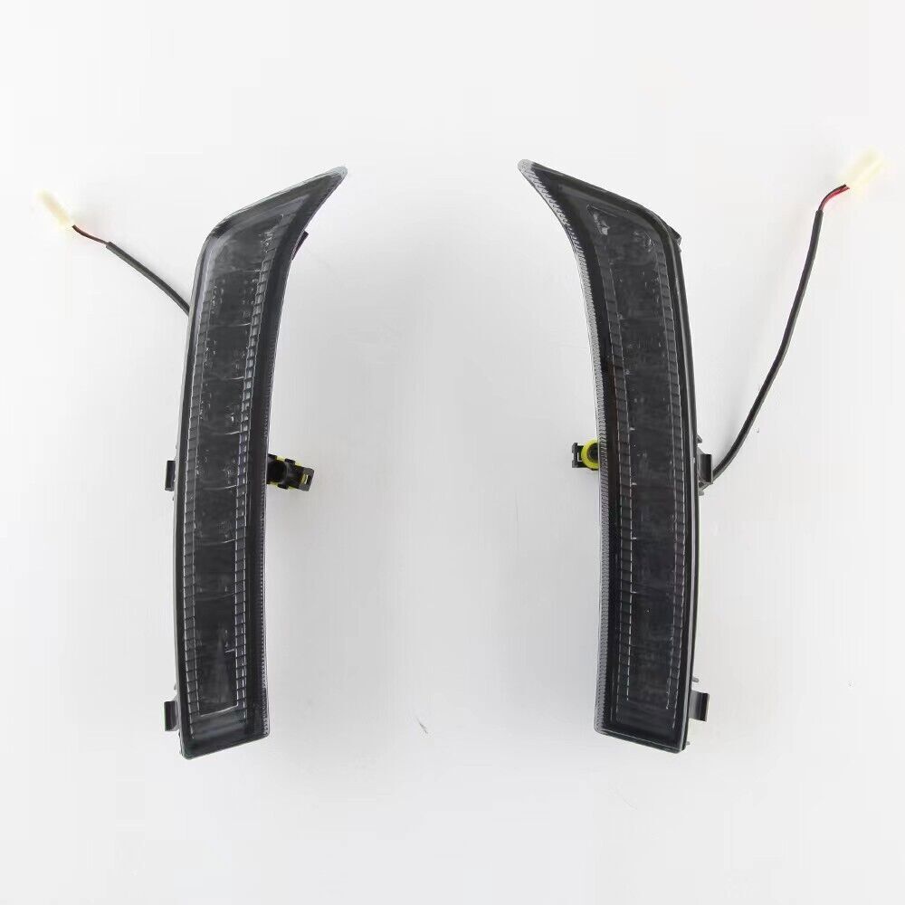 2Pcs For 2013-2018 Subaru Forester DRL Turn Signal Lamp Fog Light Dual Color 12V