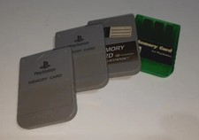 Official Sony PlayStation 1 PS1 PSOne Authentic Memory Card OEM Tested