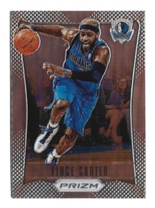 VINCE CARTER 2012 PANINI PRIZM BASKETBALL SILVER 36 MAVERICKS RARE PARALLEL