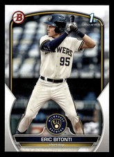 2023 Bowman Draft #BD-134 Eric Bitonti Milwaukee Brewers