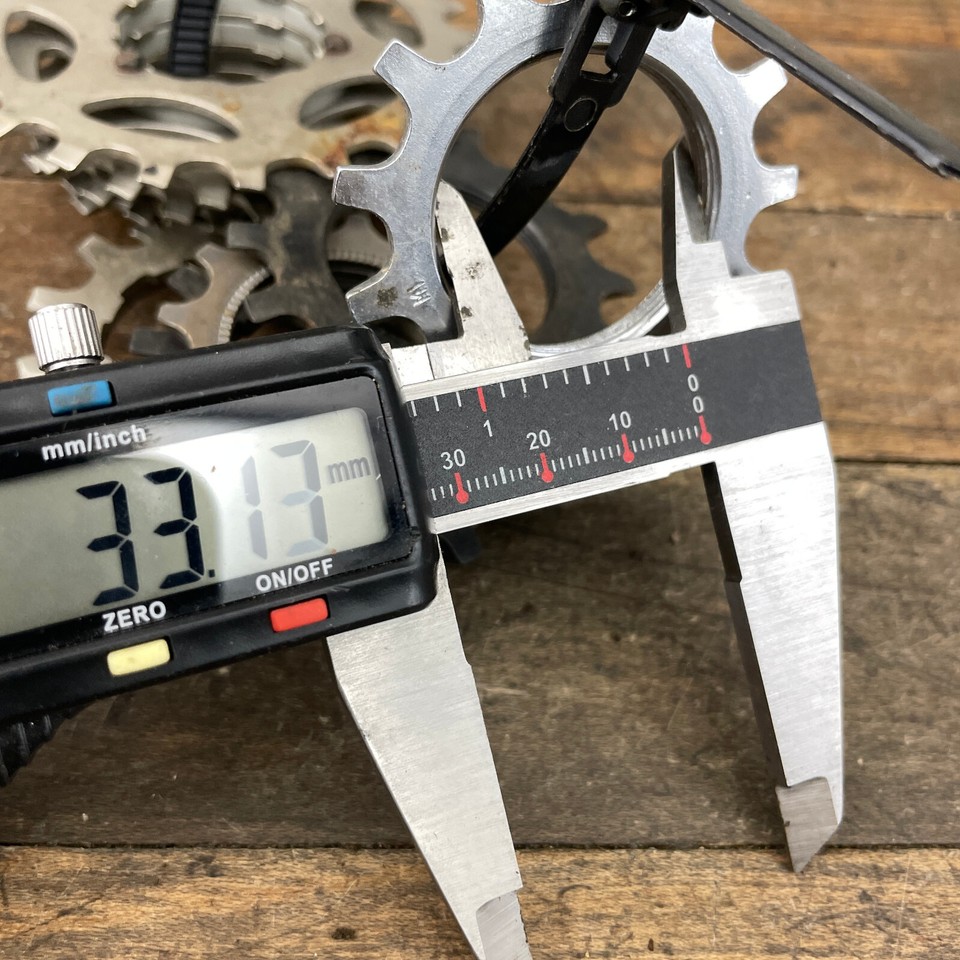 Vintage Shimano UNIGLIDE Cog Lot Cassette PARTS Lock Nut Threaded Cogs ...