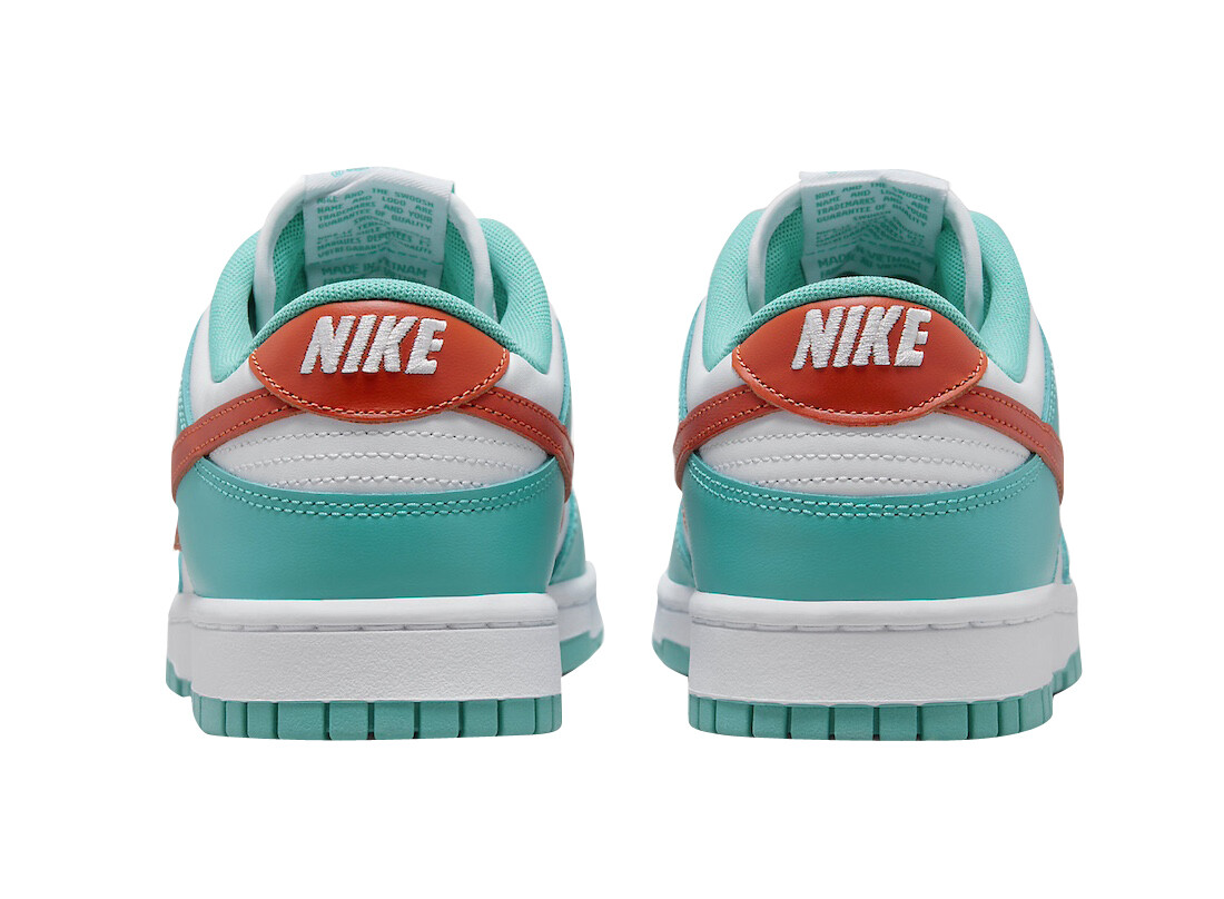 Nike Dunk Low Miami Dolphins DV0833-102 Mens New | eBay