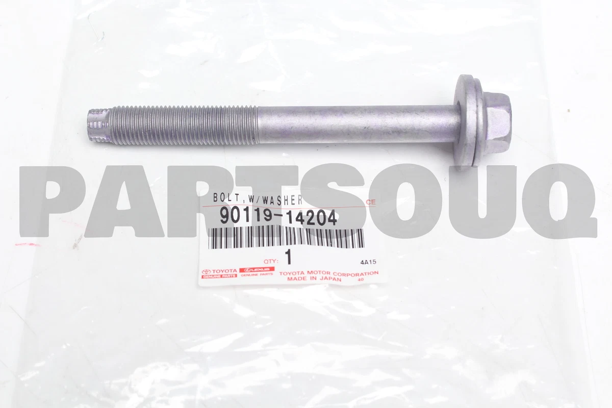 9011914204 Genuine Toyota BOLT, W/WASHER 90119-14204 | eBay 