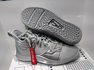 NIKE PG 3 NASA (GS) PAUL GEORGE REFLECT SILVER UNISEX YOUTH SHOE
