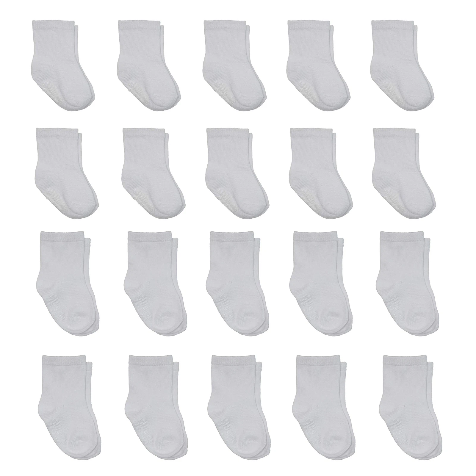 20-Pack Newborn Baby Infant & Toddler Unisex Socks 0-12/12-24 Months Assorted...