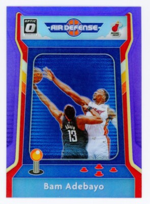 2020-21 Panini Donruss Optic Air Defense Holo Prizm #2 Bam Adebayo