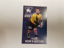 Yale University Bulldogs 2007 Men's Soccer Pocket Schedule - New Haven Register