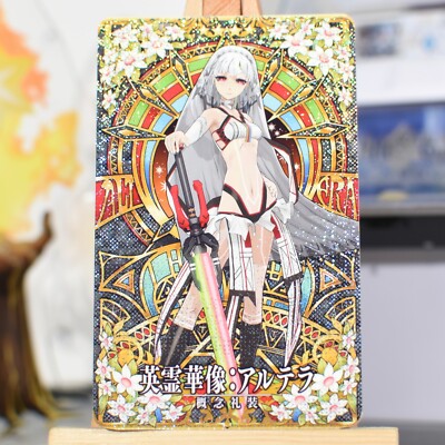 Altera Attila 2nd Ascension Fate Grand Order Arcade FGO AC Holographic Card