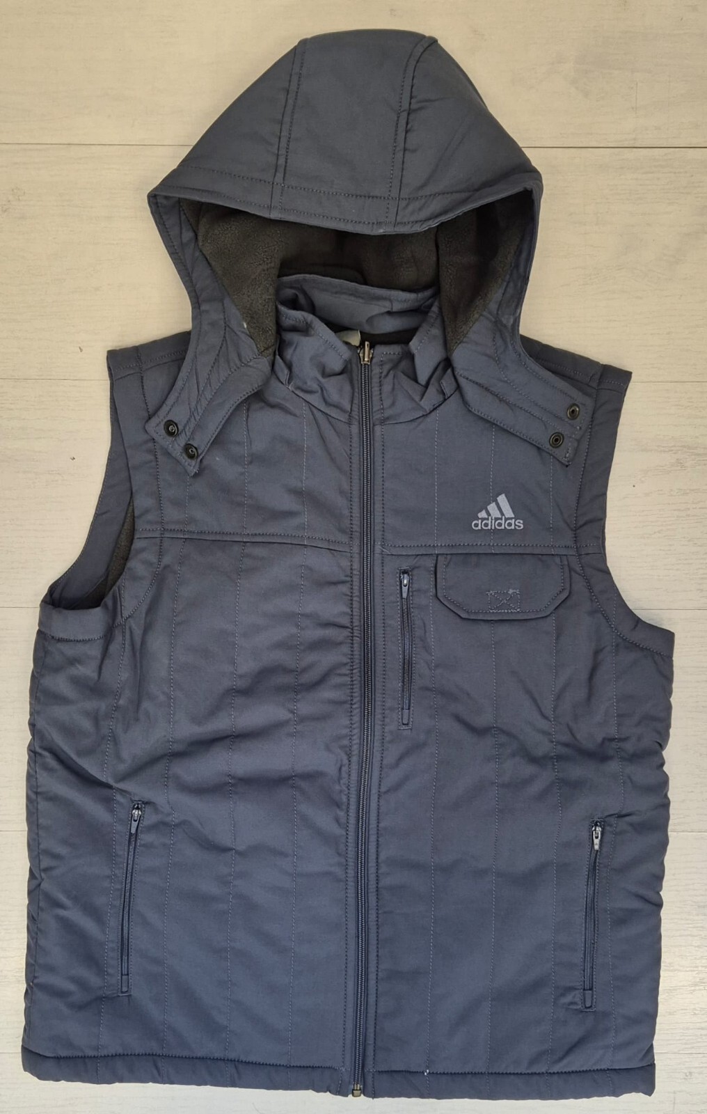 6025/344 adidas Chaquetón Chaqueta sin Mangas Doble Cara Pila P37311