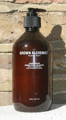 Grown Alchemist Vegan Handcreme Vanille Orangenschale 500ml Pump