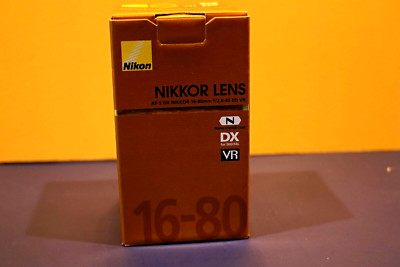Nikon AF-S DX NIKKOR LENS 16-80mm f/2.8-4E ED VR Lens + Hoya PRO-1 MC UV Filter
