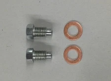 TRIUMPH TAPPET BLOCK BOLTS WITH COPPER WASHER ALL MODELS 1945-1982 500 650 750