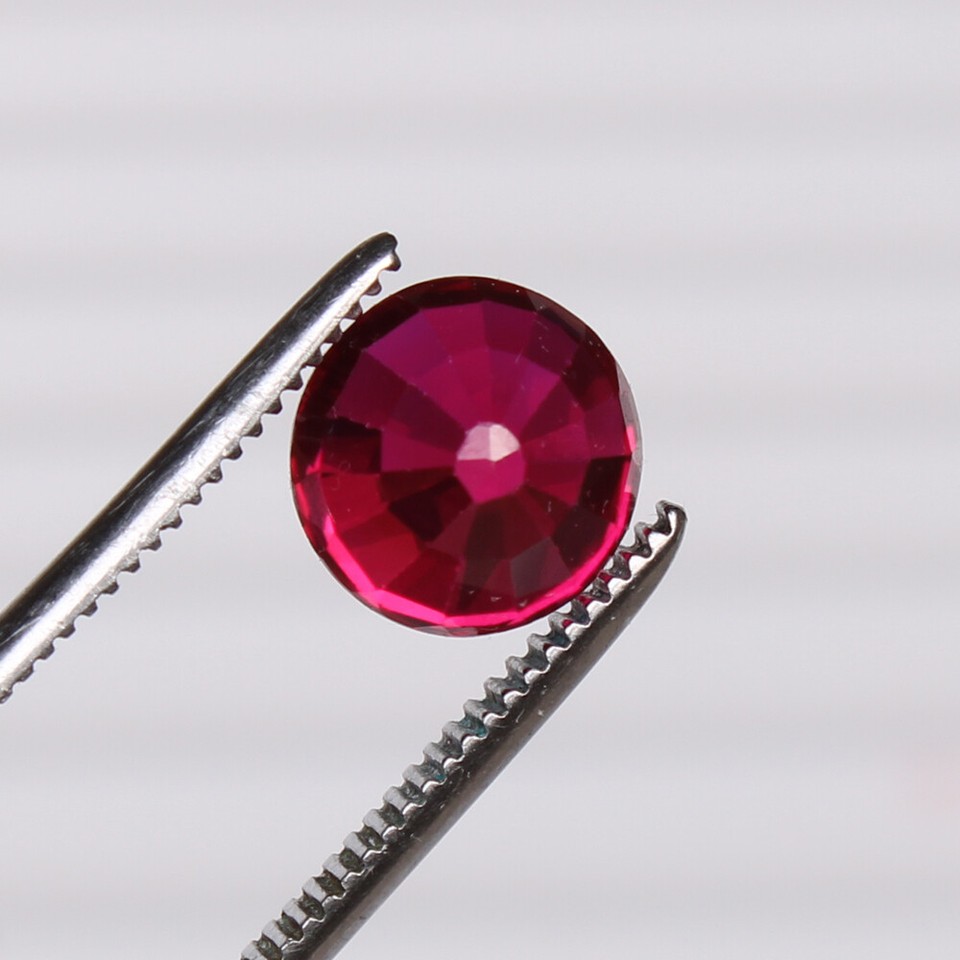 Natural Red Ruby 6.25 Ct Round Cut Loose Certified Gemstone Heated eBay