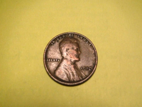 1910 P LINCOLN ONE CENT COIN - GOOD CIRCULATED