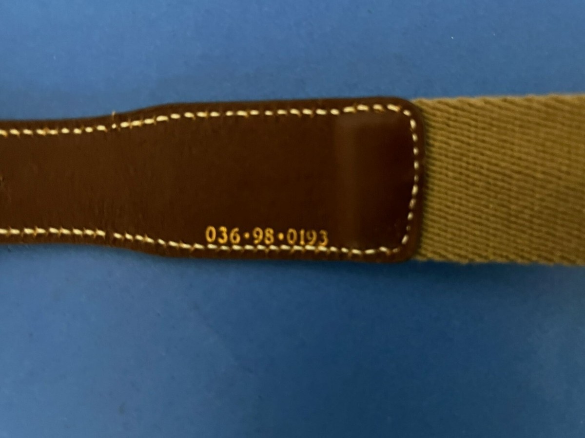 Vintage Gucci 80 32 webb brown & tan belt gold buckle Vintage Gucci 80 32 webb brown & tan belt gold buckle | eBay main image 2